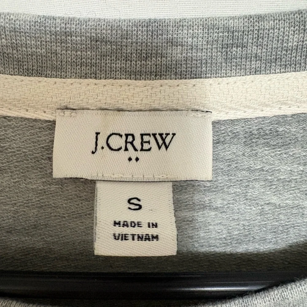 J. Crew Tiered‎ Sweatshirt Mini Dress Size Small